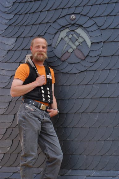 Ornamentdeckung Dachdeckermeister Titus Recker
